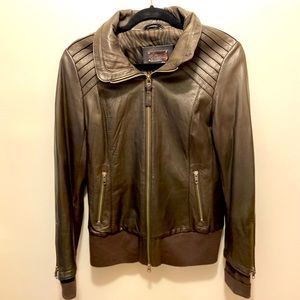 Mackage for Aritzia Leather Jacket